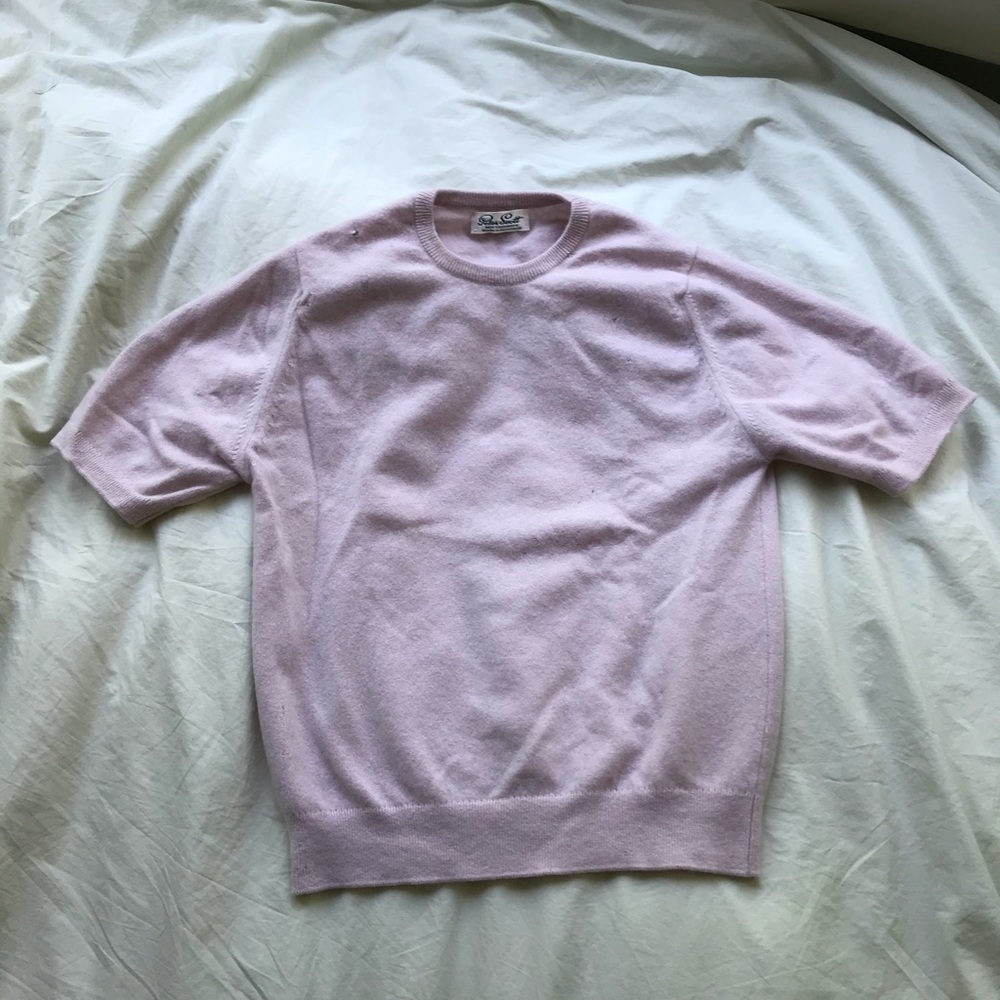 ❗️8/20 shop closes❗️Pink 100% Cashmere Sweater